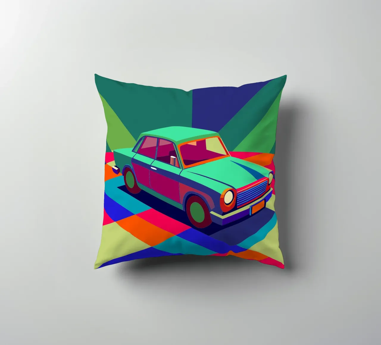 vettore auto d'epoca cuscino da Elfath
