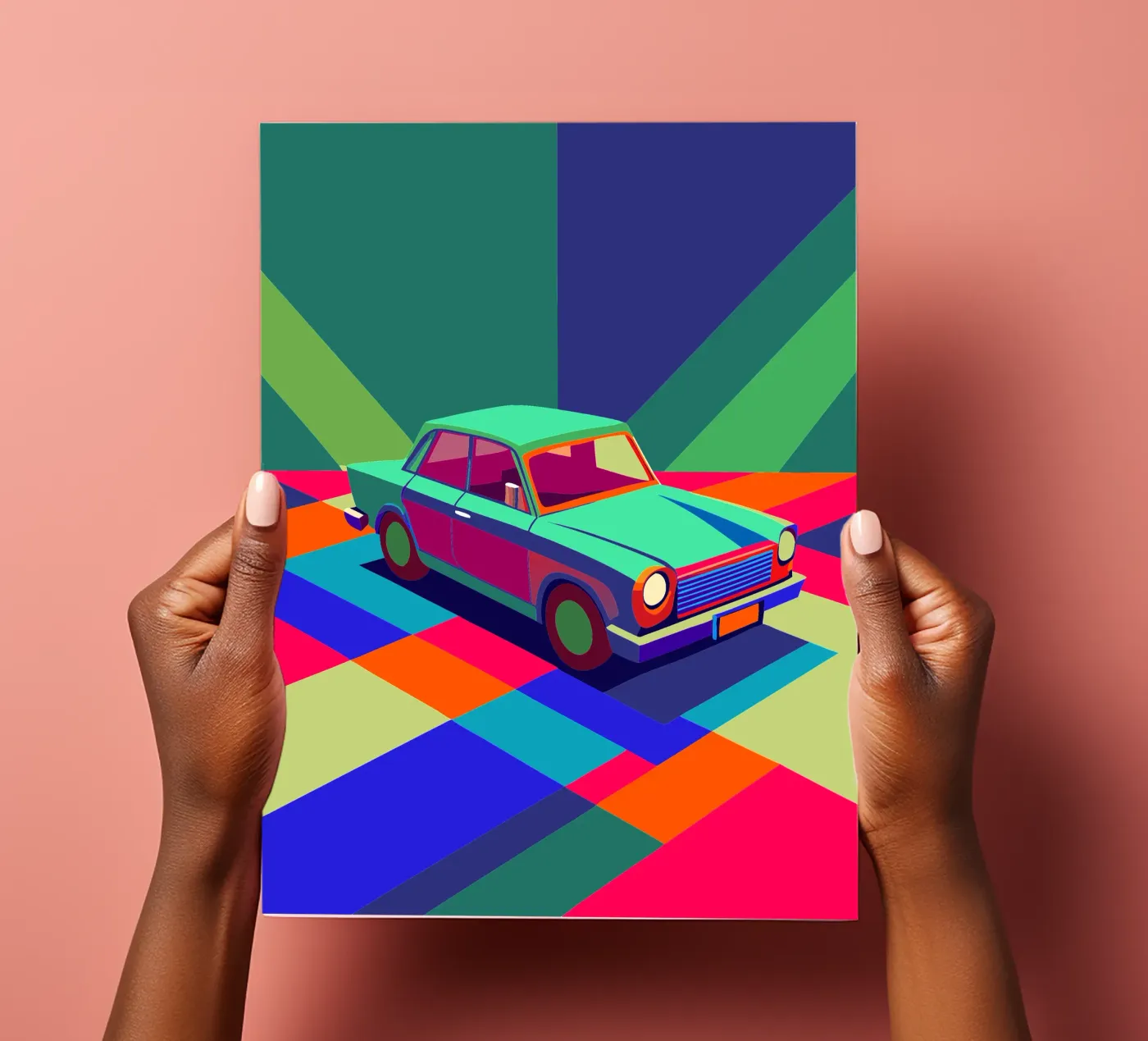 classic car vector sticker sheet by Elfath