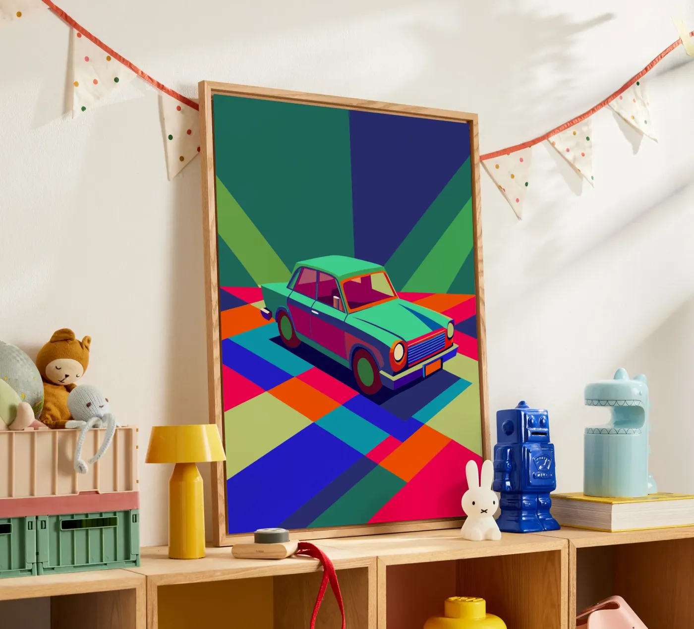 vettore auto d'epoca plexiglass da Elfath