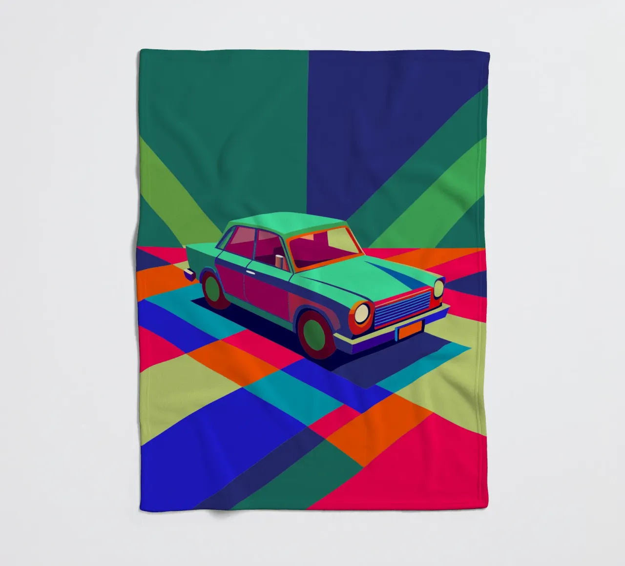 vettore auto d'epoca coperta in pile da Elfath