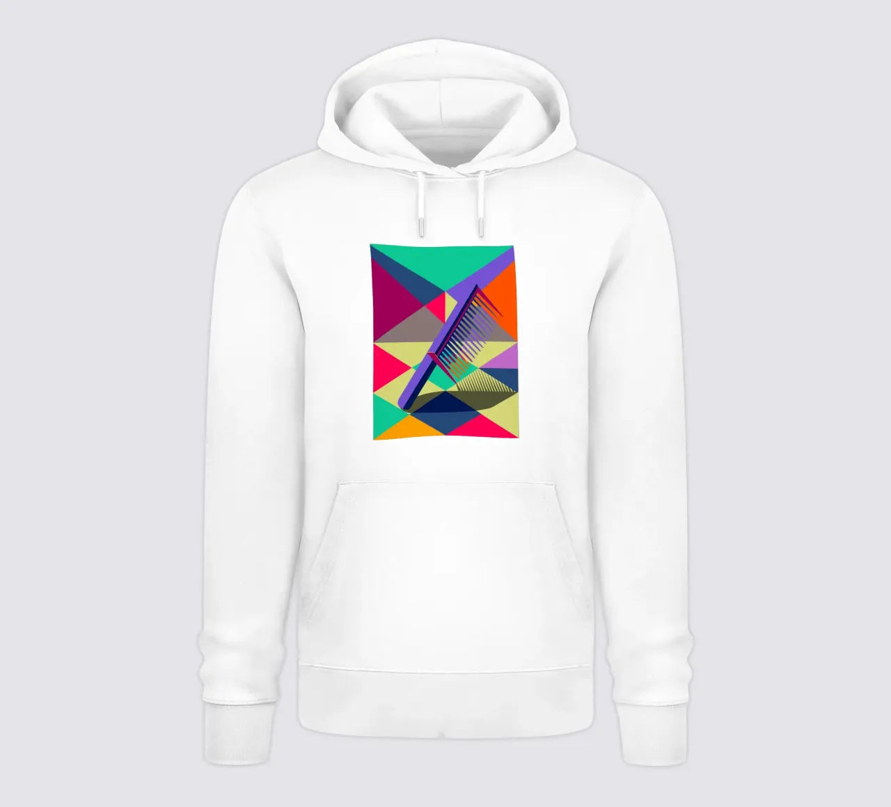 peine vector art sudadera con capucha de Elfath