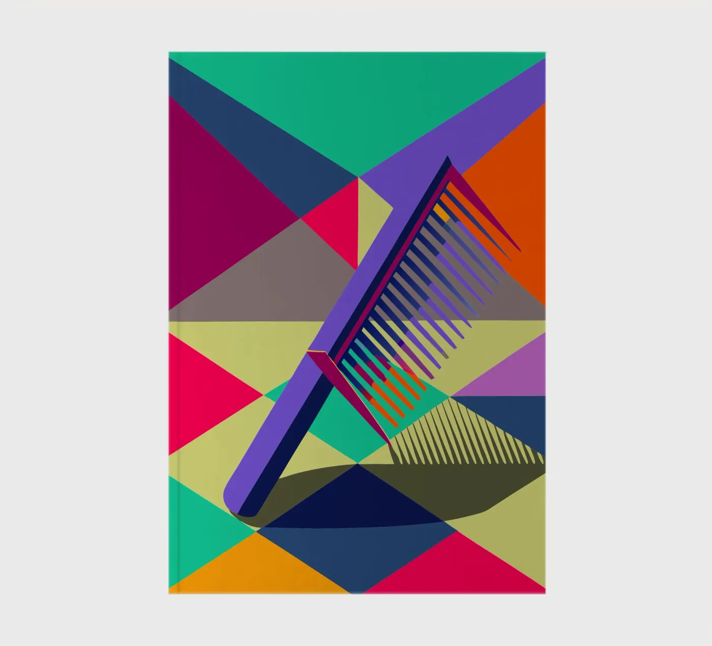 comb vector art notebook by Elfath