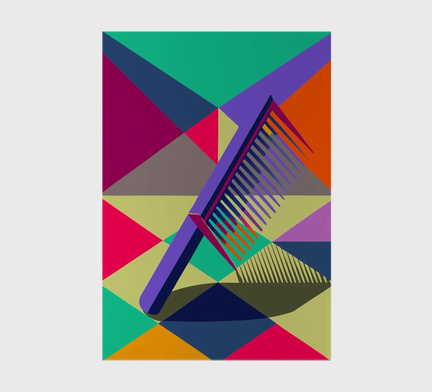 comb vector art notebook by Elfath