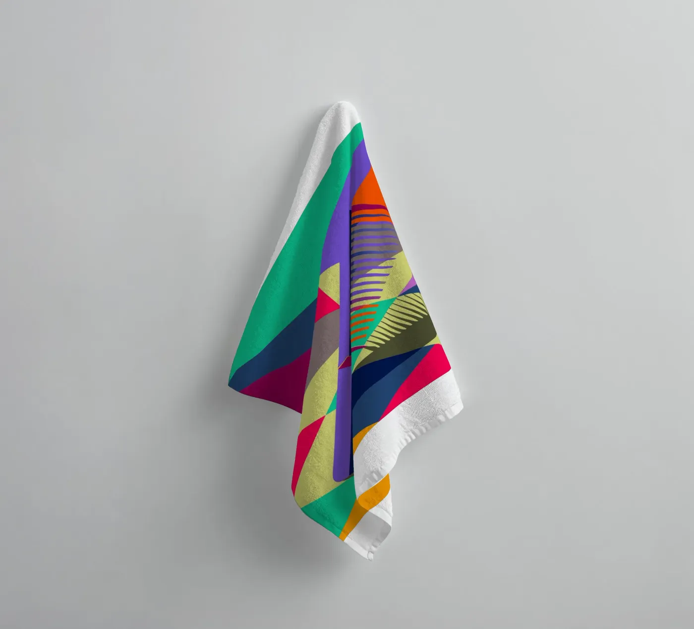 comb vector art towel by Elfath