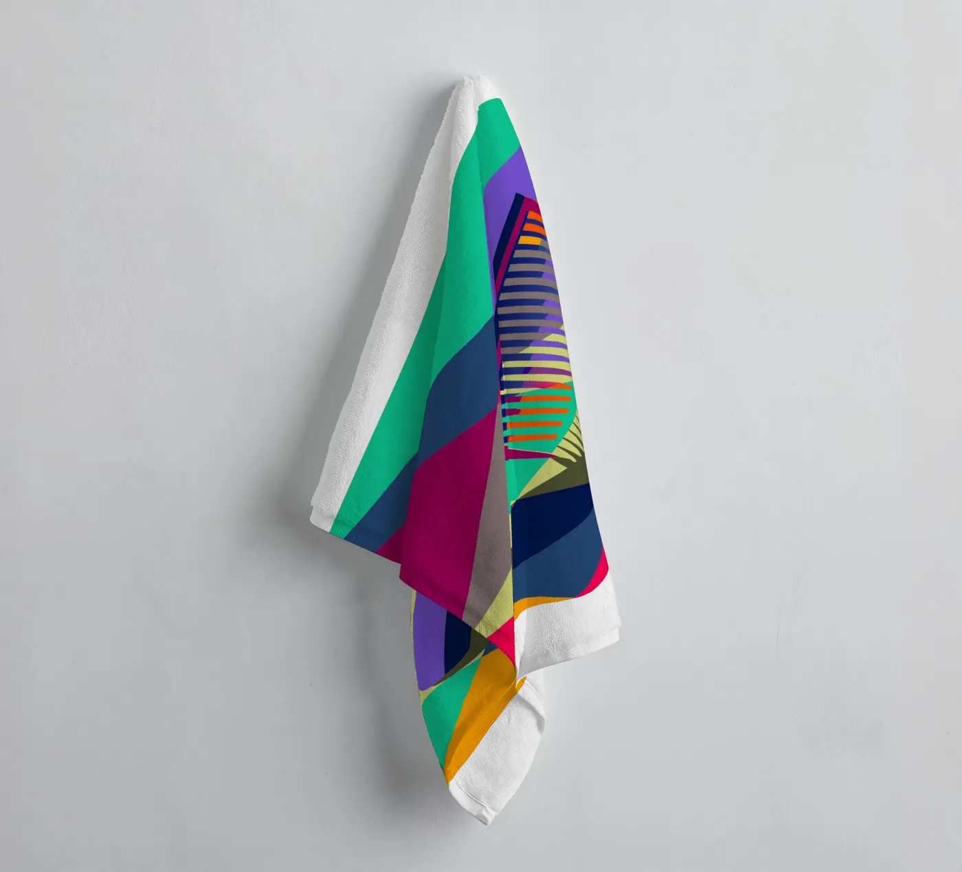 comb vector art towel by Elfath