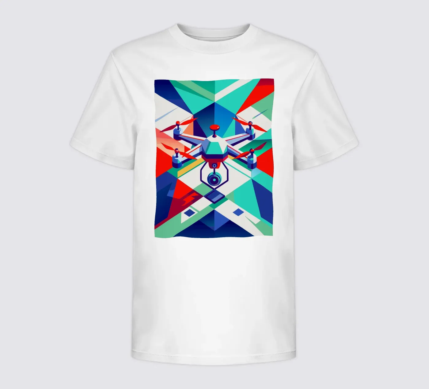 drone vector t-shirt bambini da Elfath