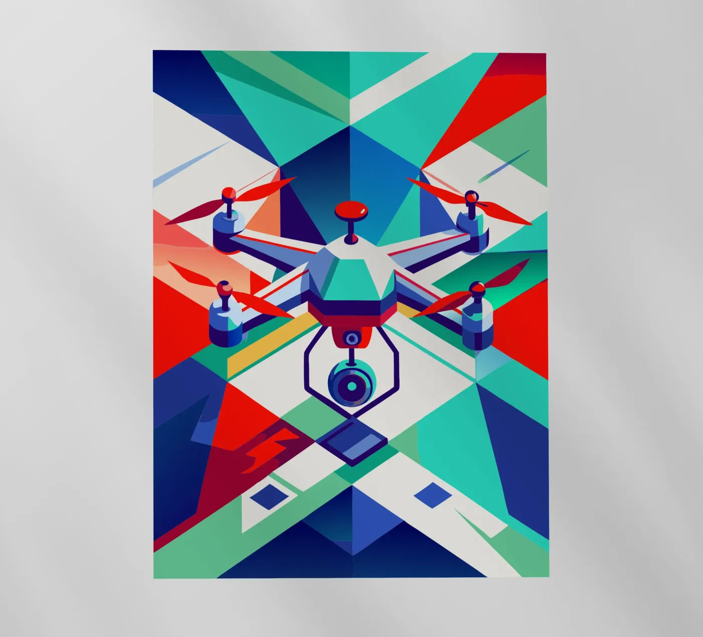 drone vector backlit folie van Elfath