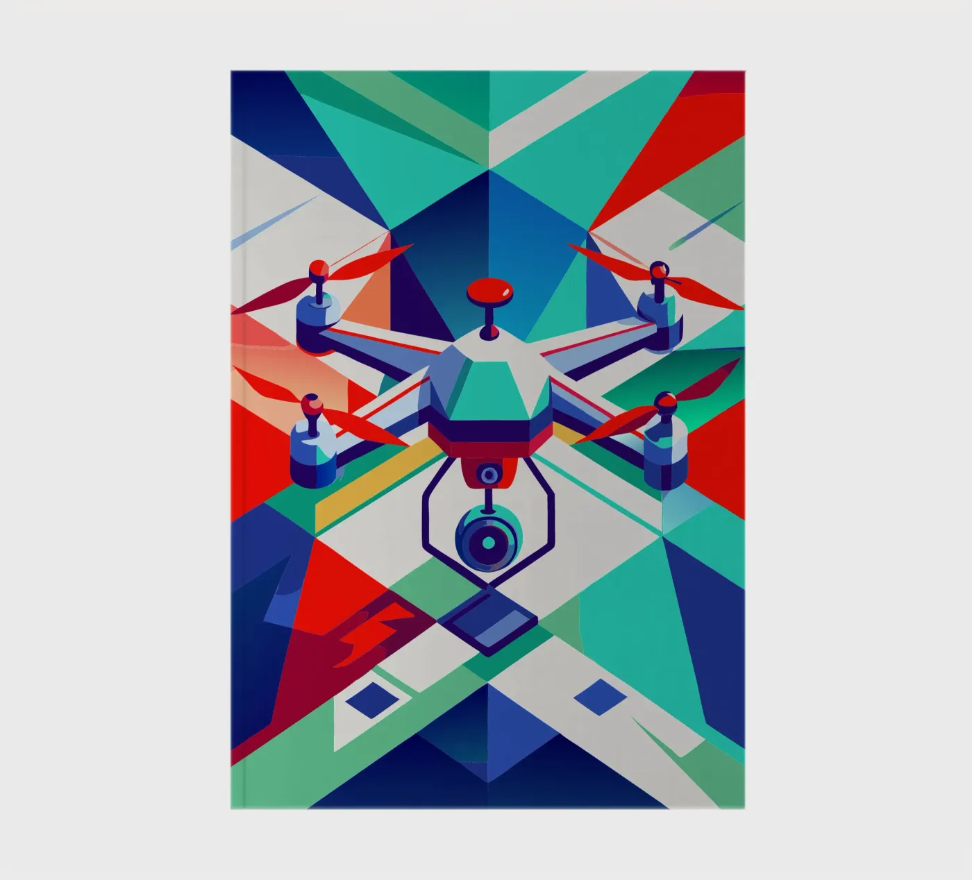 drone vector notebook by Elfath