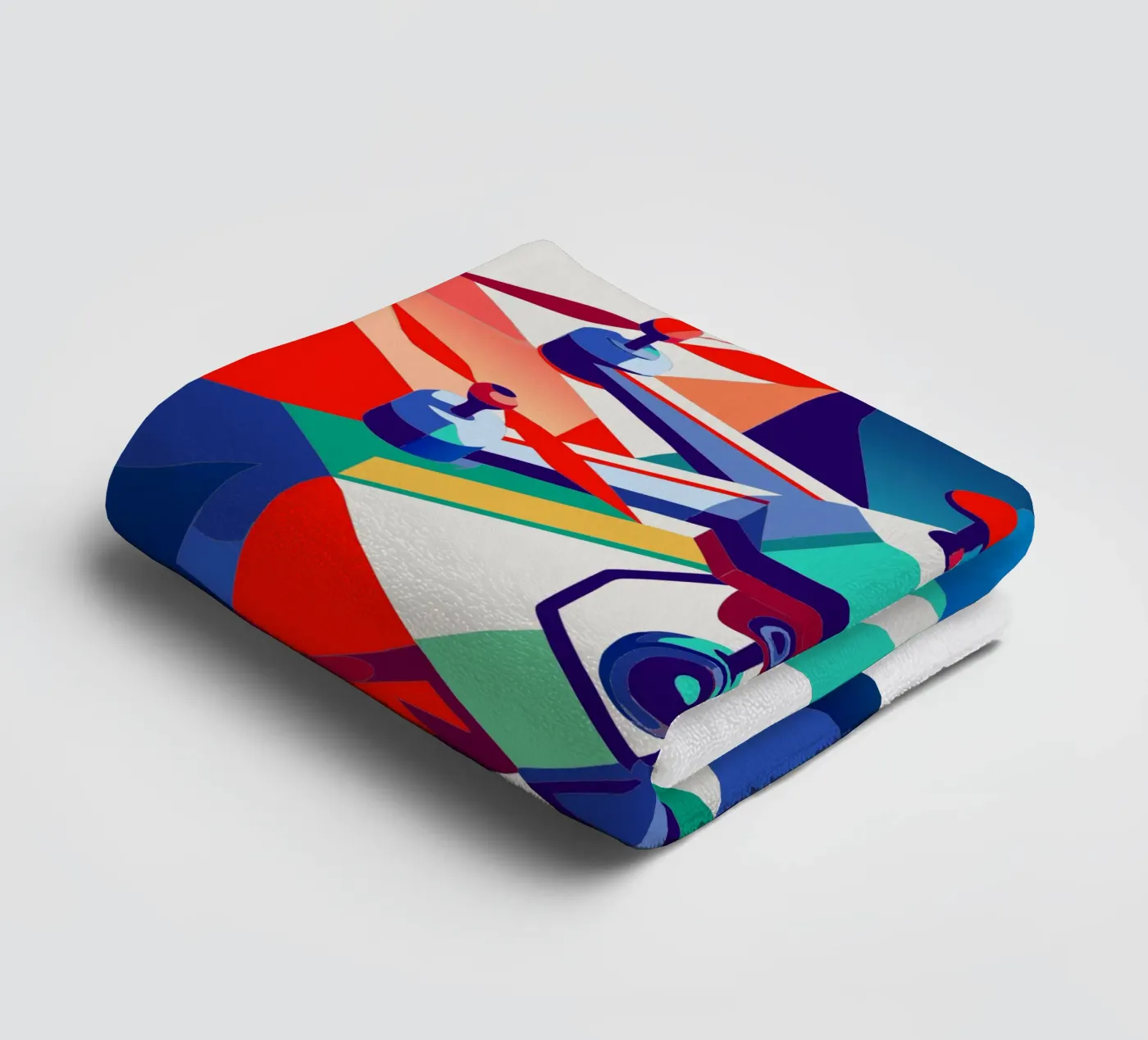 drone vector towel by Elfath