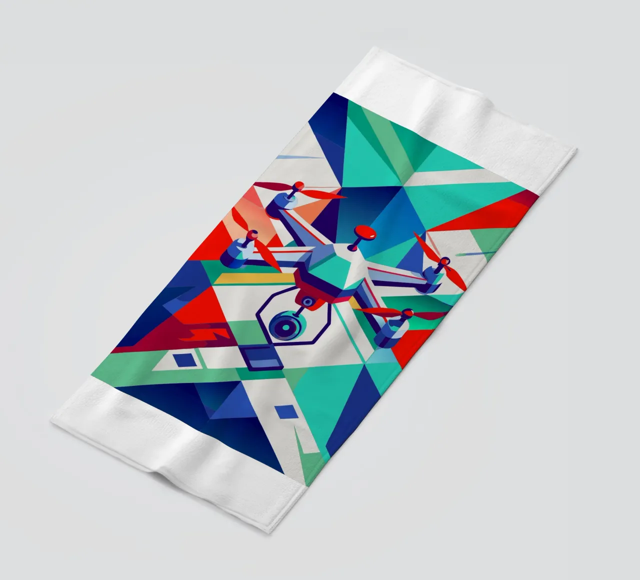 drone vector strandhanddoek van Elfath