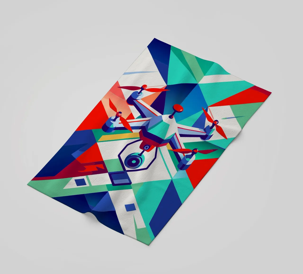 drone vector strandhanddoek van Elfath