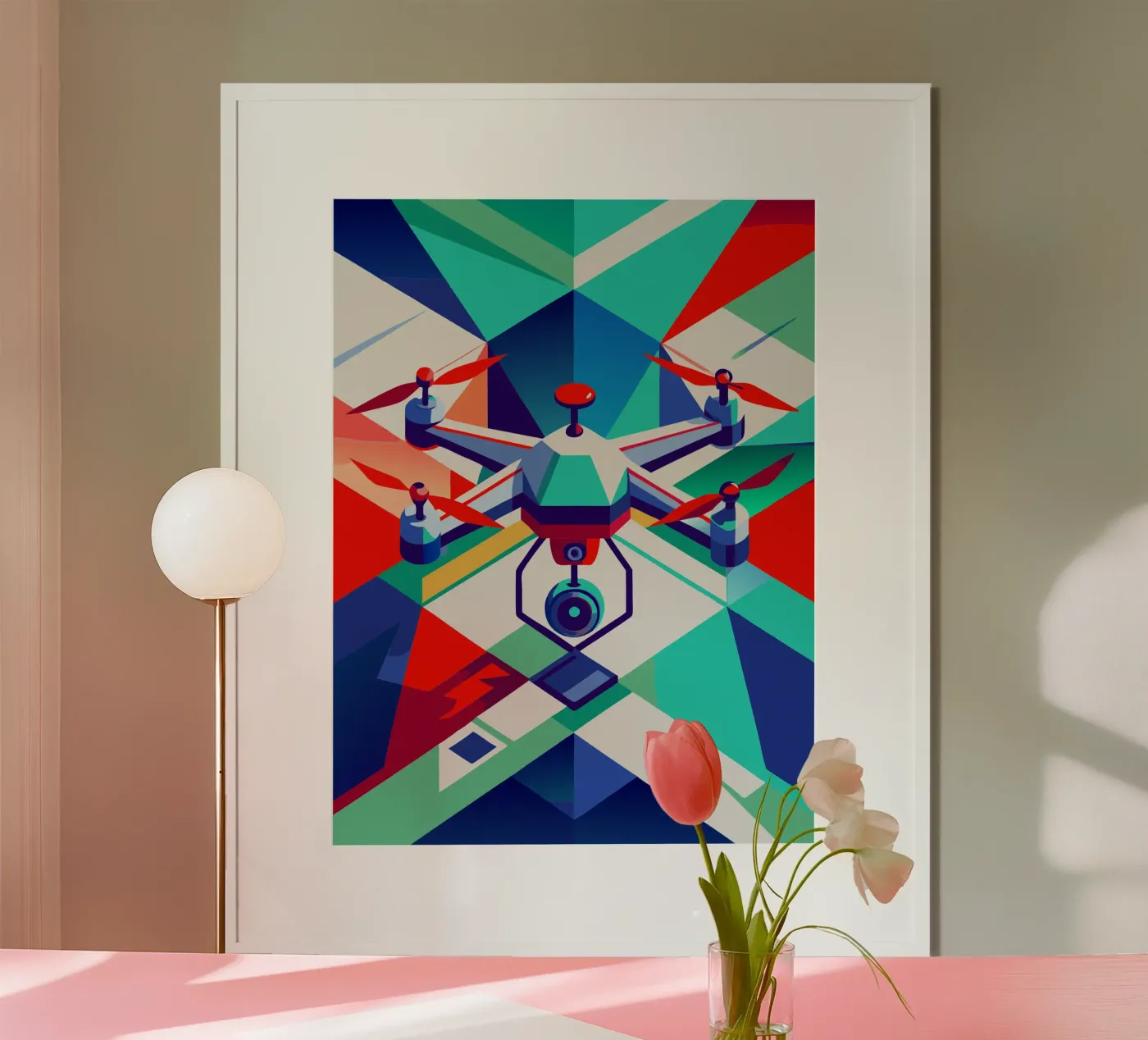 drone vector poster van Elfath