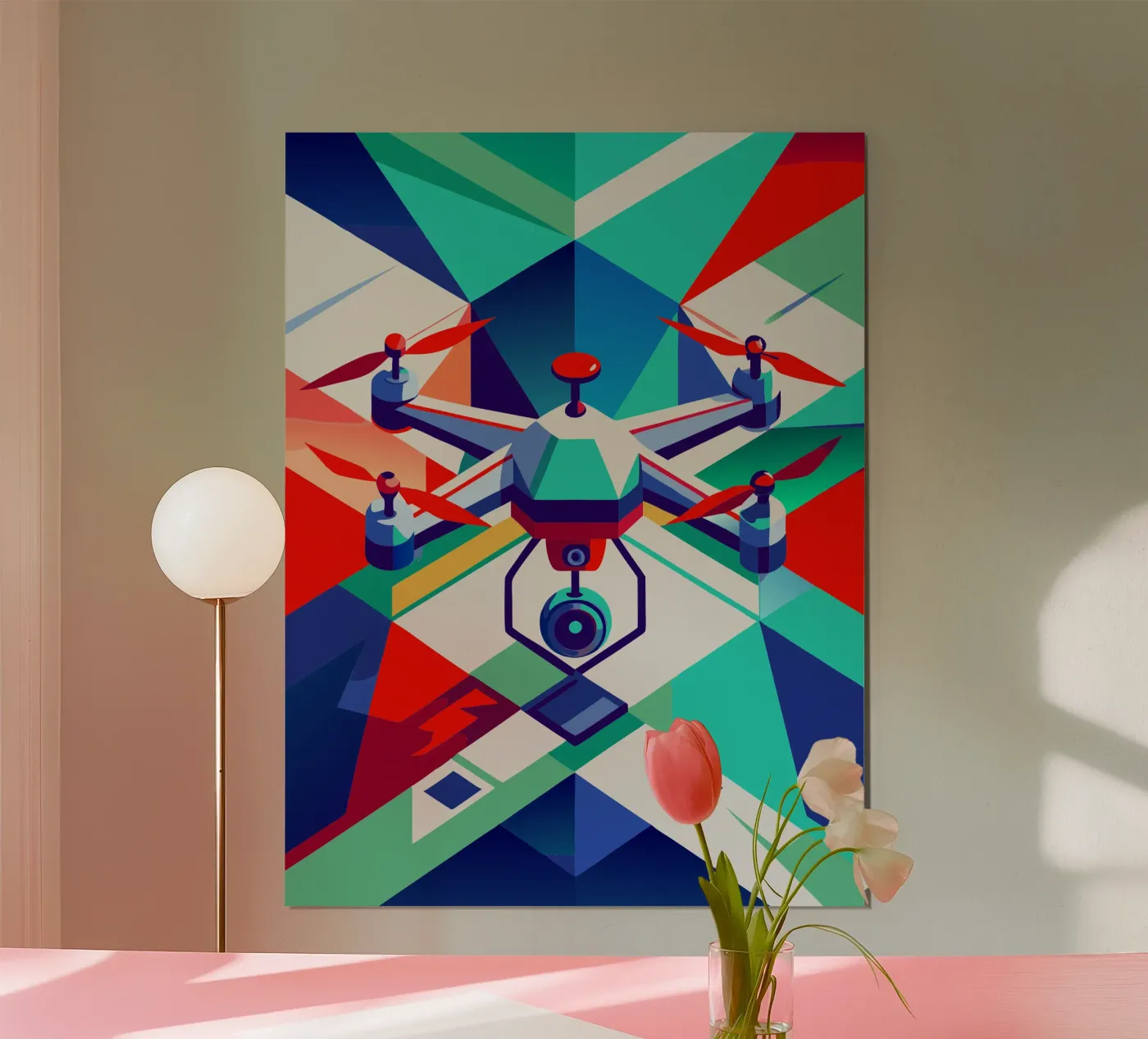 drone vector poster van Elfath