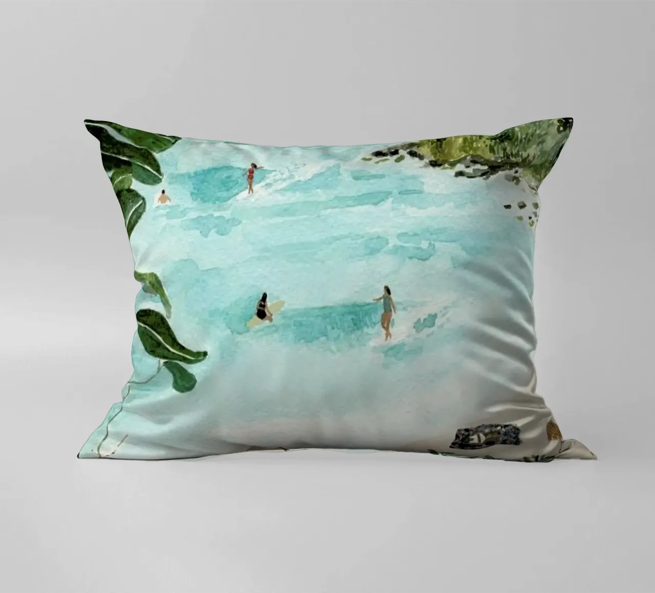 Sunny Beach cuscino da Isabelle Vandeplassche