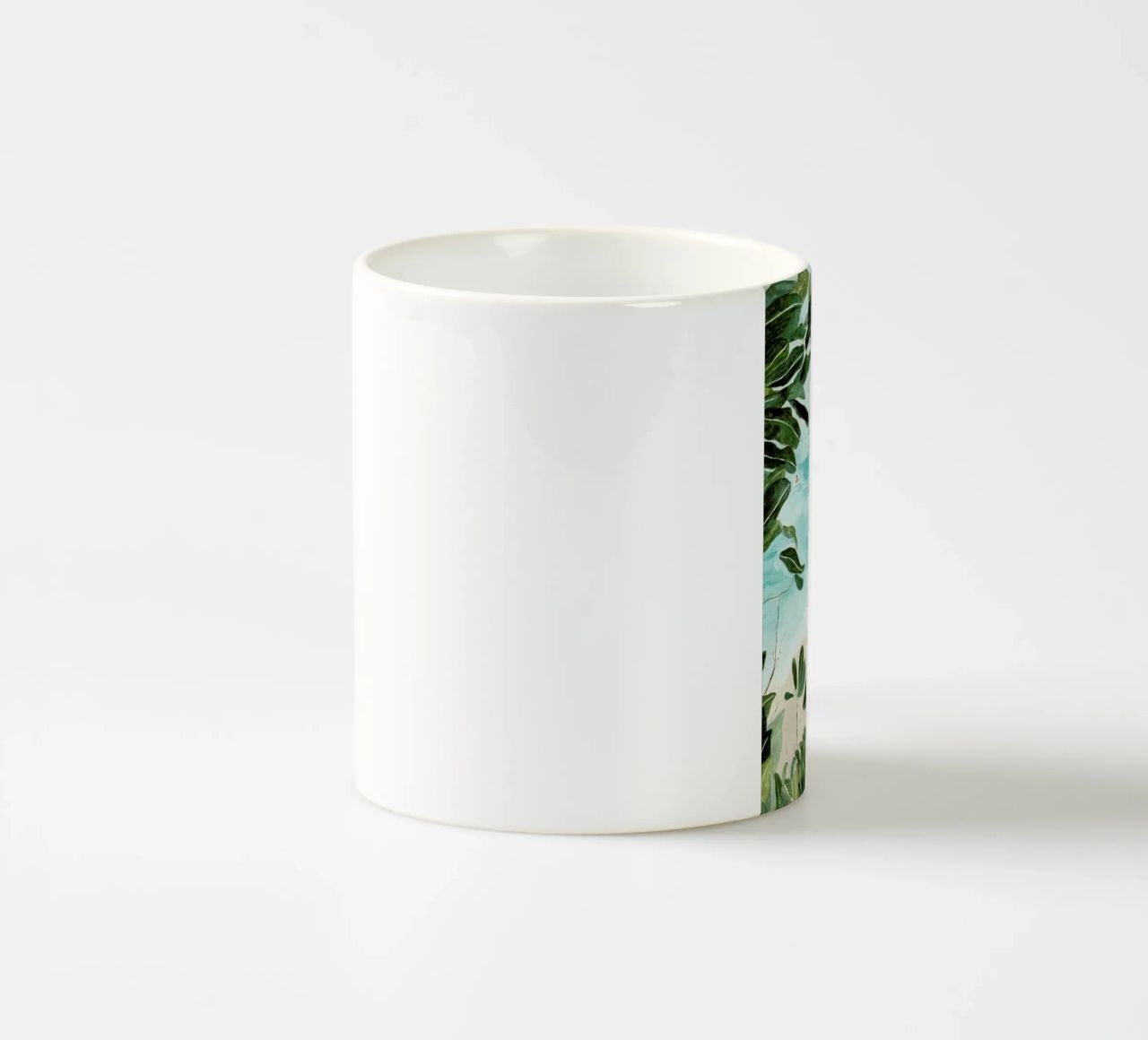 Sunny Beach ceramic mug by Isabelle Vandeplassche