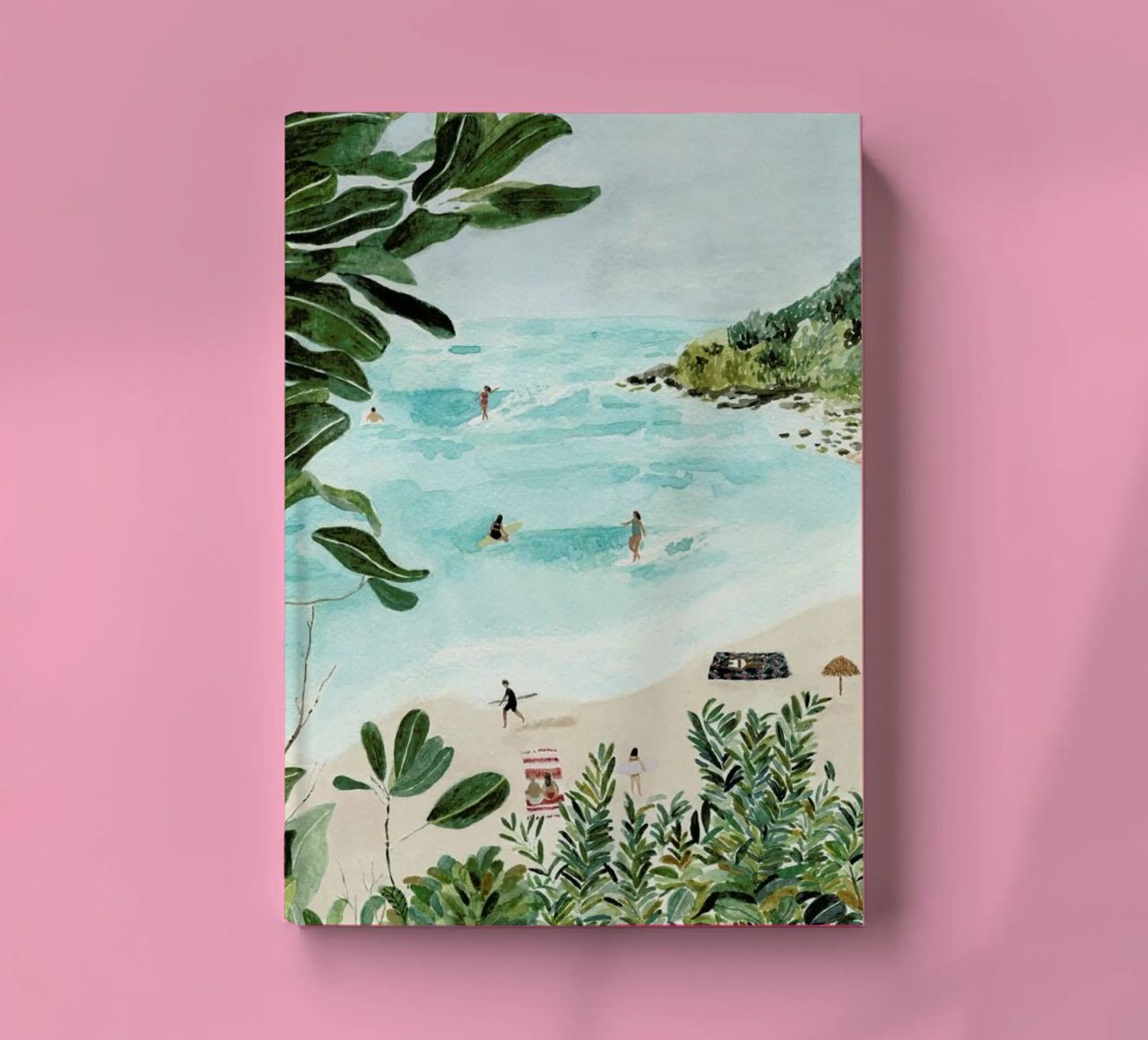 Sunny Beach carnet de notes de Isabelle Vandeplassche