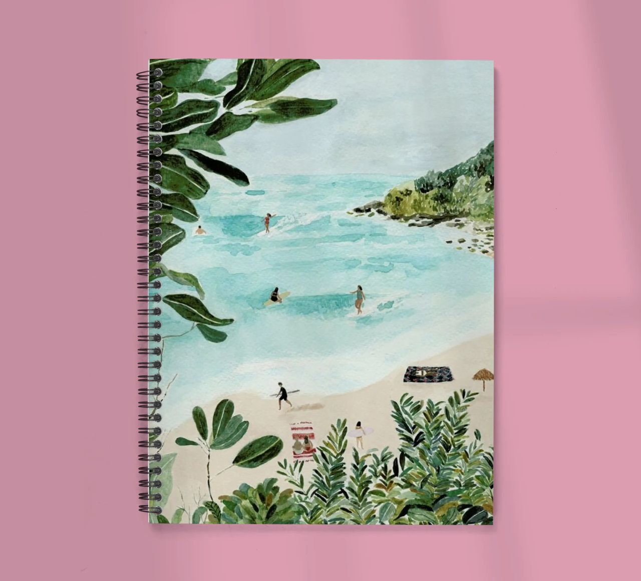 Sunny Beach Ringbuch von Isabelle Vandeplassche