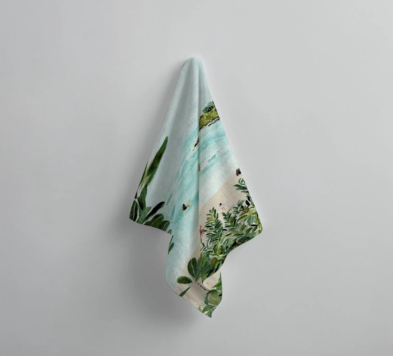 Sunny Beach towel by Isabelle Vandeplassche