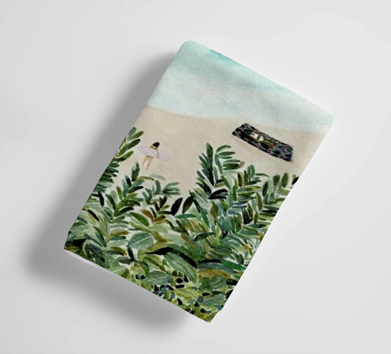 Sunny Beach towel by Isabelle Vandeplassche