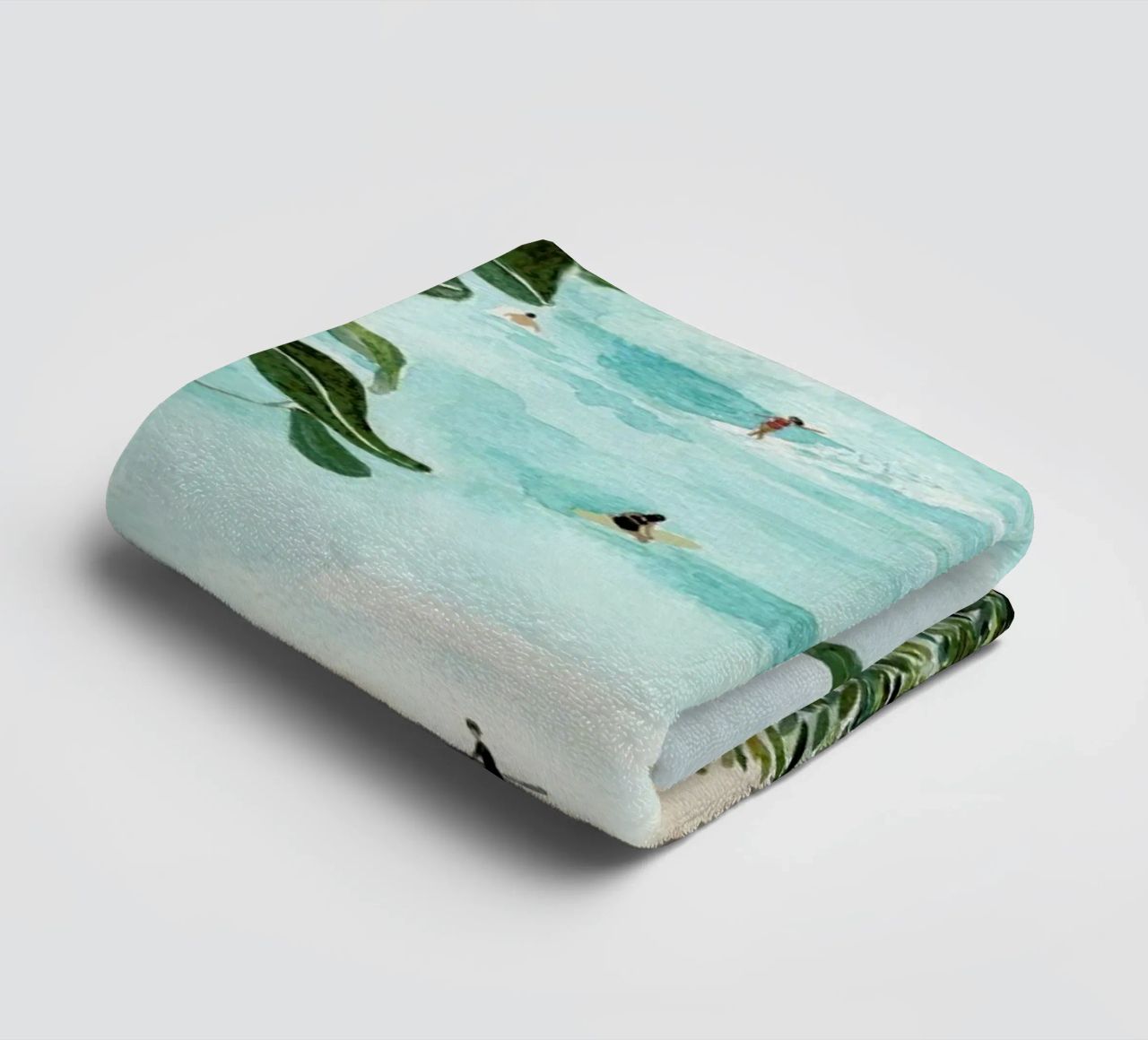 Sunny Beach towel by Isabelle Vandeplassche