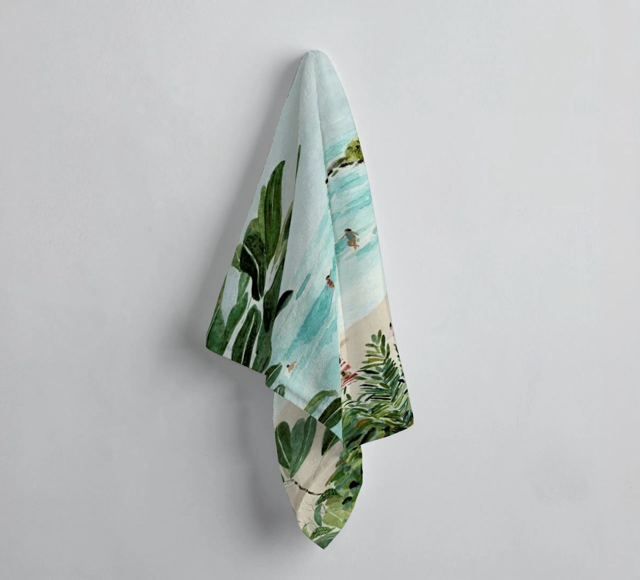 Sunny Beach towel by Isabelle Vandeplassche