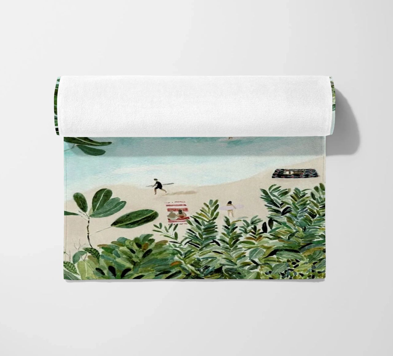 Sunny Beach serviette de plage de Isabelle Vandeplassche