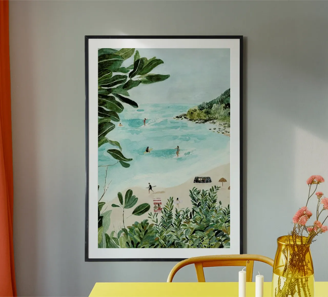 Sunny Beach poster da Isabelle Vandeplassche