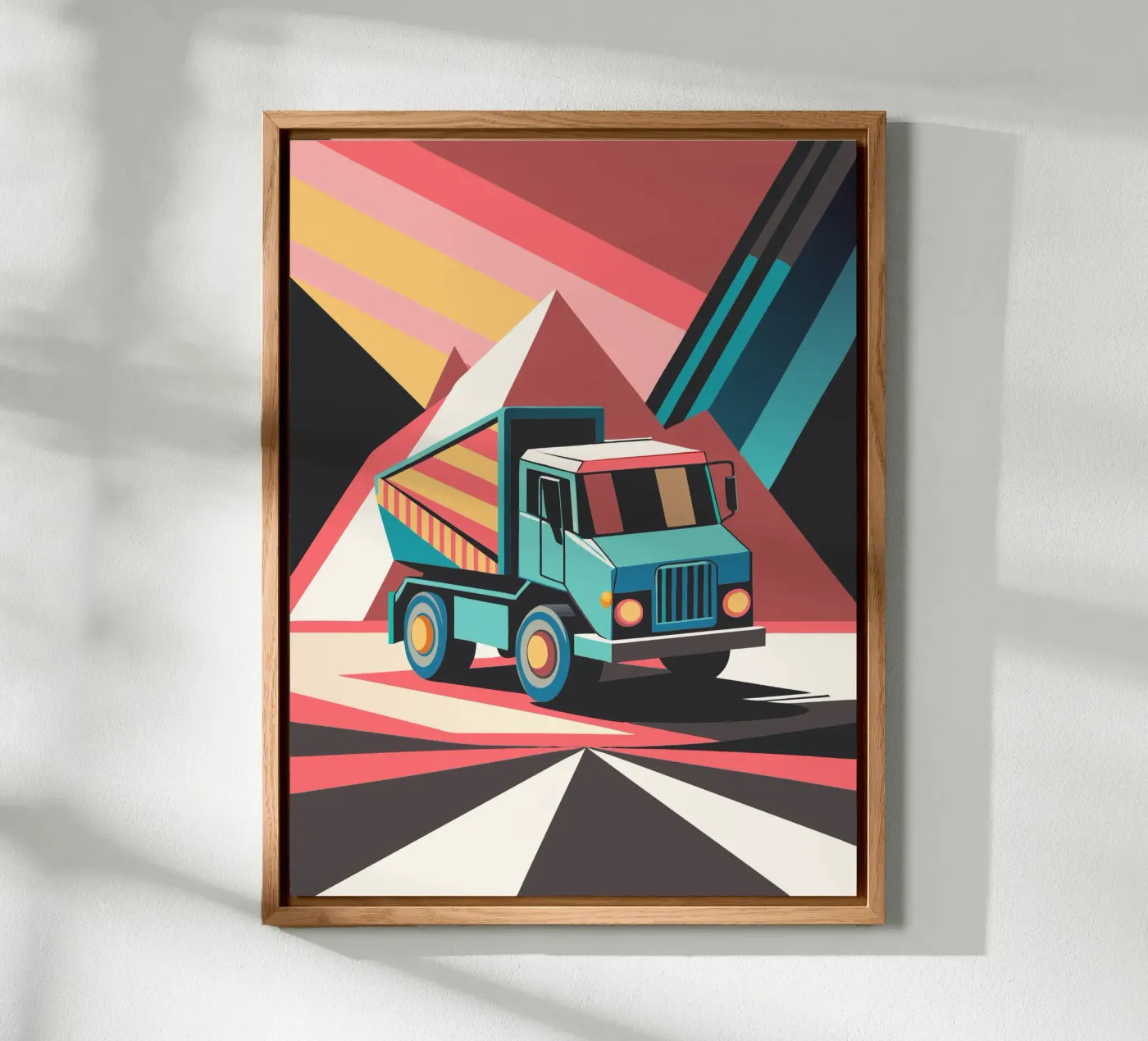 dump truck vector pannello forex da Elfath