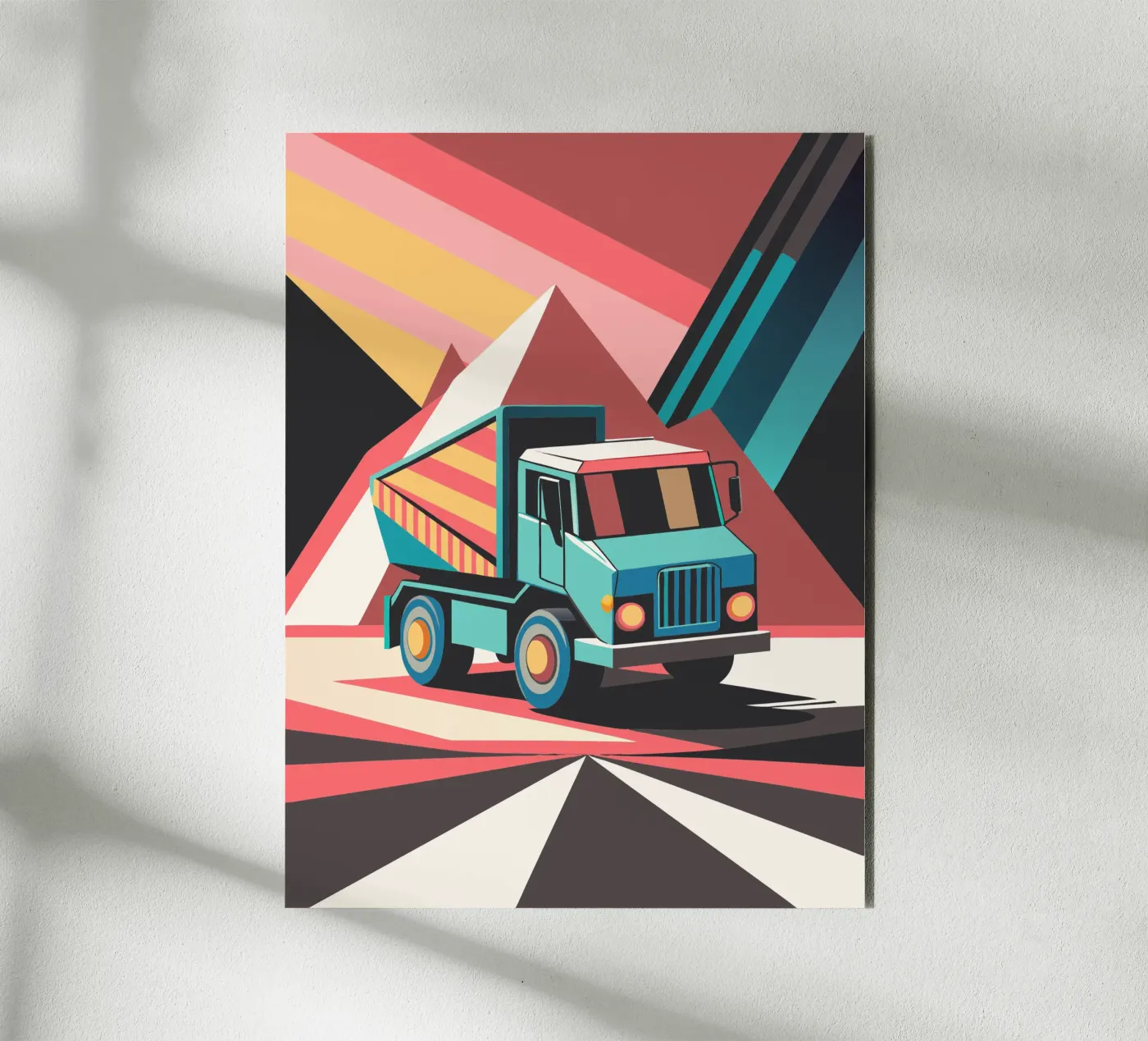 dump truck vector pannello forex da Elfath