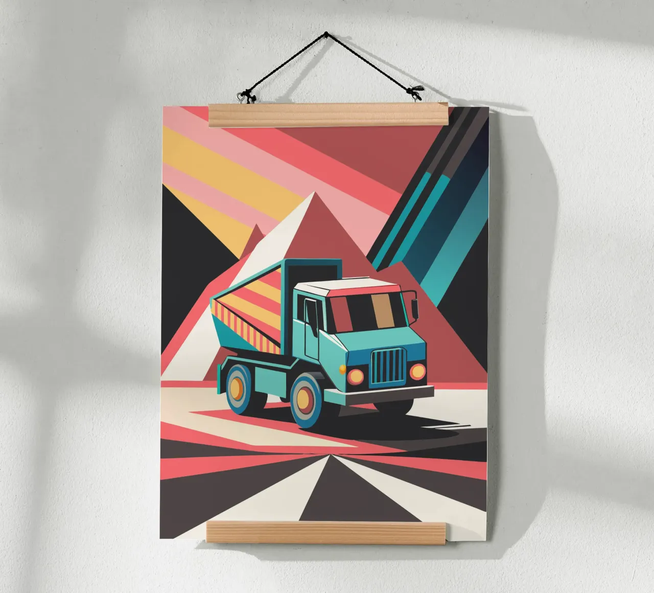 camion à benne basculante vectoriel hahnemühle de Elfath