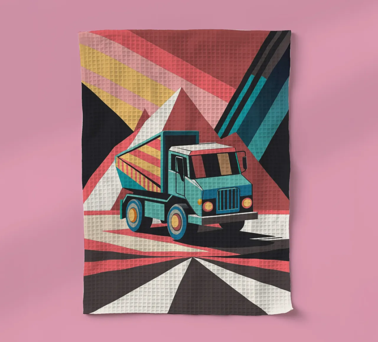 camion à benne basculante vectoriel torchon de Elfath
