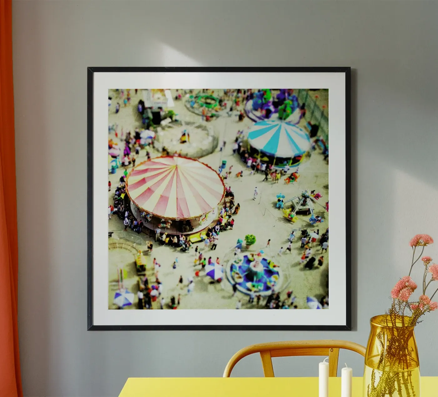 Carnivale poster by Mina Teslaru