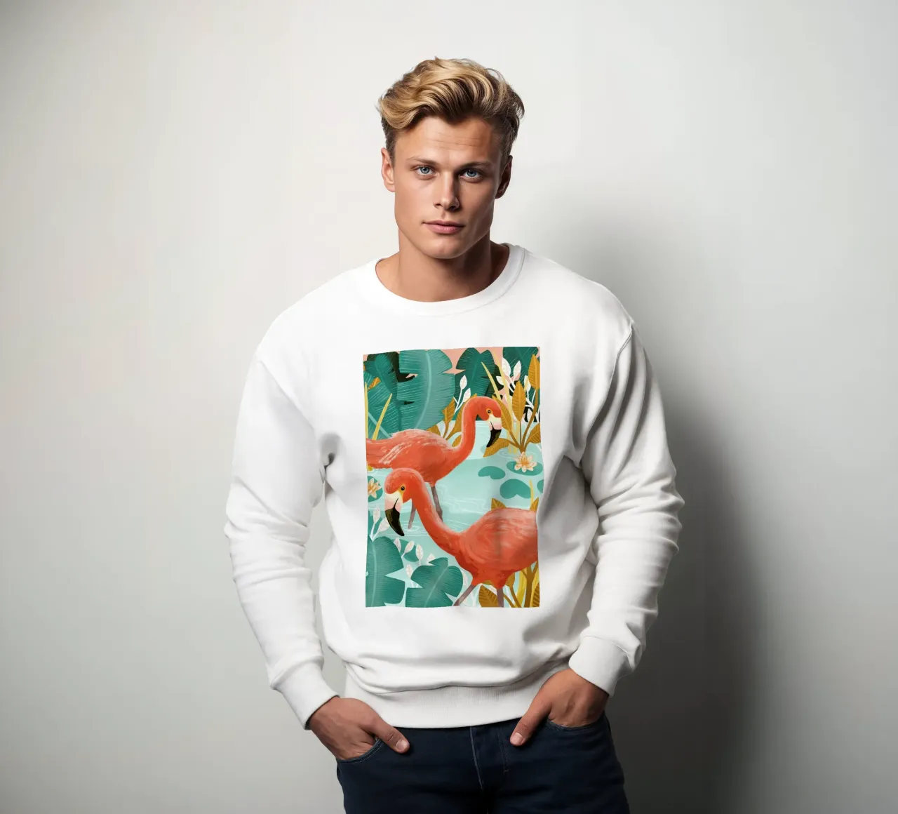 Dip Your Toes sweatshirt van Goed Blauw