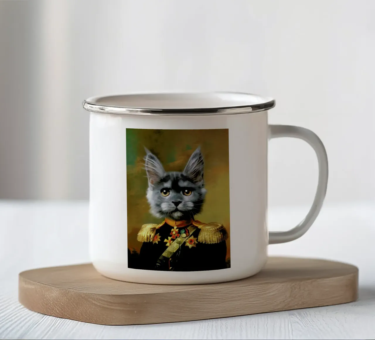 Luka tazza in smalto da Tein Lucasson