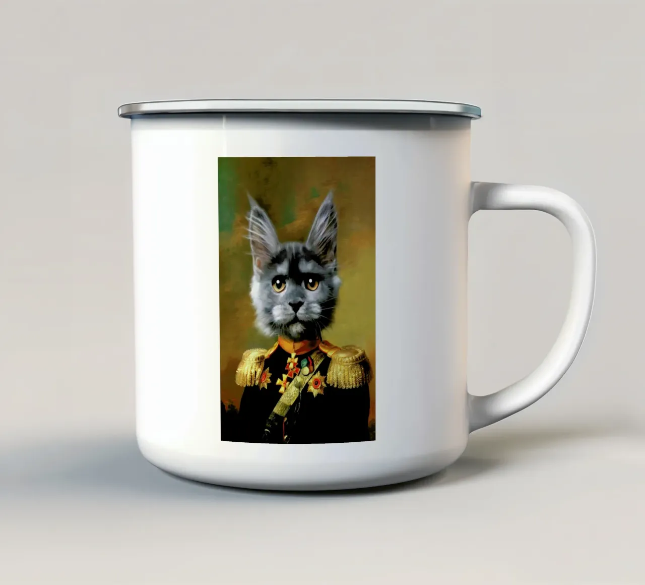 Luka tazza in smalto da Tein Lucasson