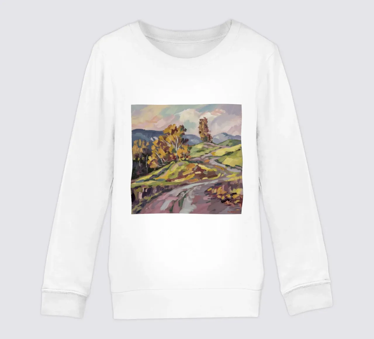 L'abbraccio di Autumn Road felpa bambino da Radiance Landscape