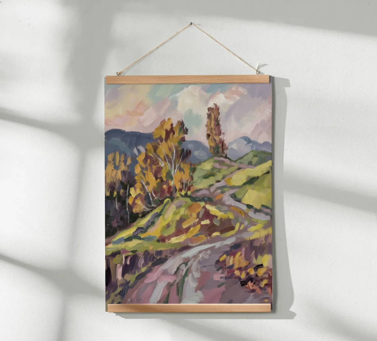 Die Umarmung der Herbststraße Hahnemühle von Radiance Landscape