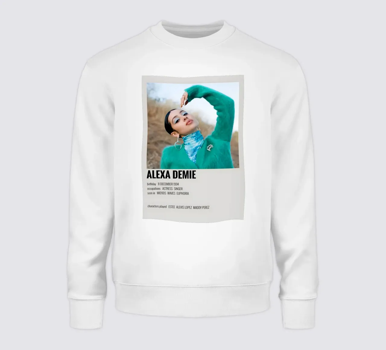 ALEXA DEMIE felpa da MVFminimalist