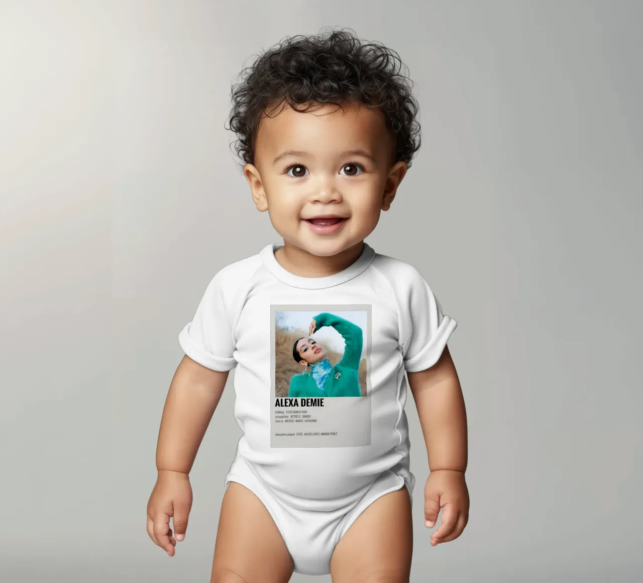 ALEXA DEMIE body neonato maniche corte da MVFminimalist