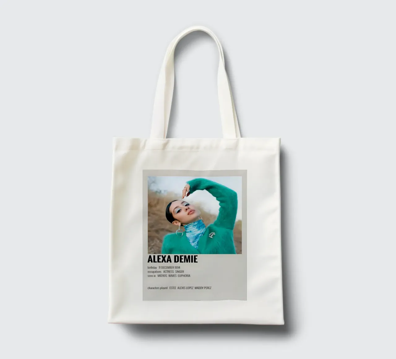 ALEXA DEMIE borsa in juta da MVFminimalist