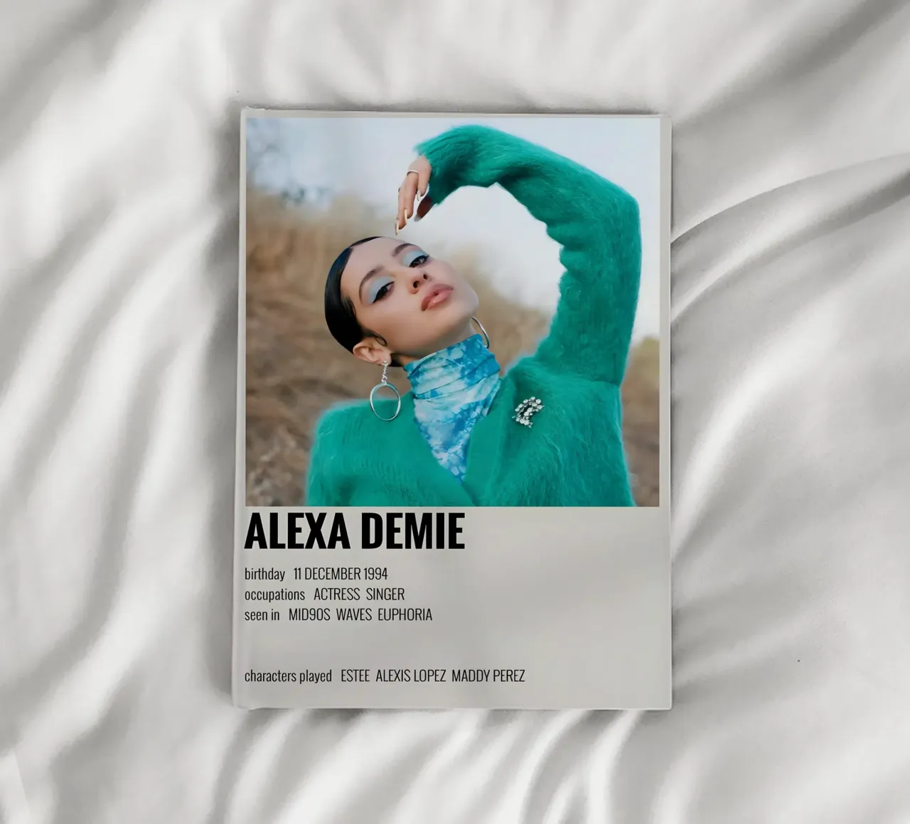 ALEXA DEMIE notebook by MVFminimalist