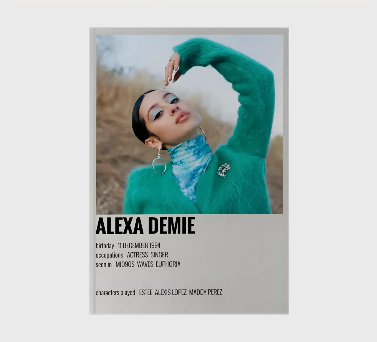 ALEXA DEMIE notebook by MVFminimalist