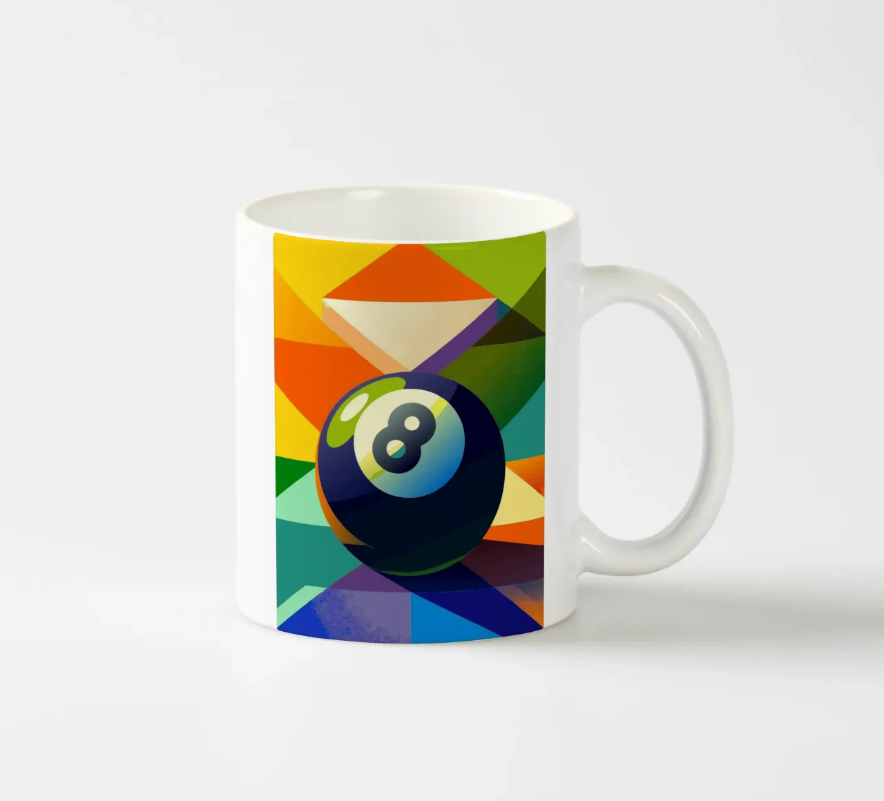 palla otto tazza in ceramica da Elfath