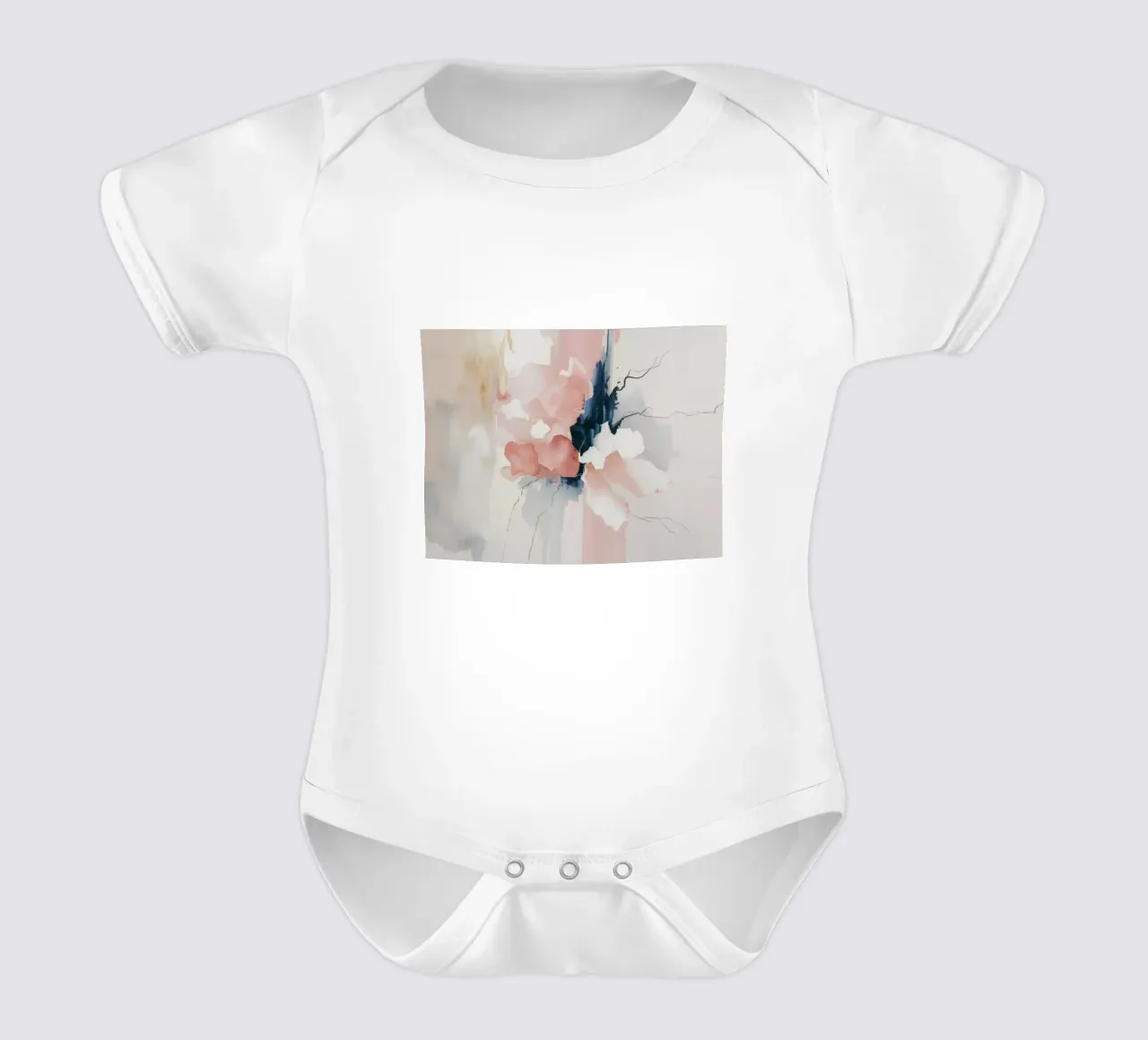 Anima in fiore svelata body neonato maniche corte da Dream Spectrum