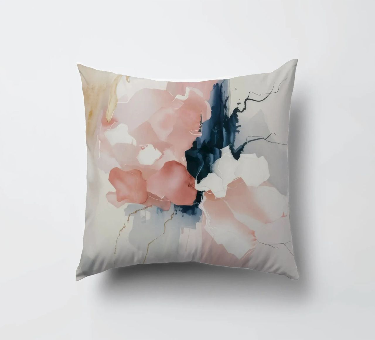 Anima in fiore svelata cuscino da Dream Spectrum
