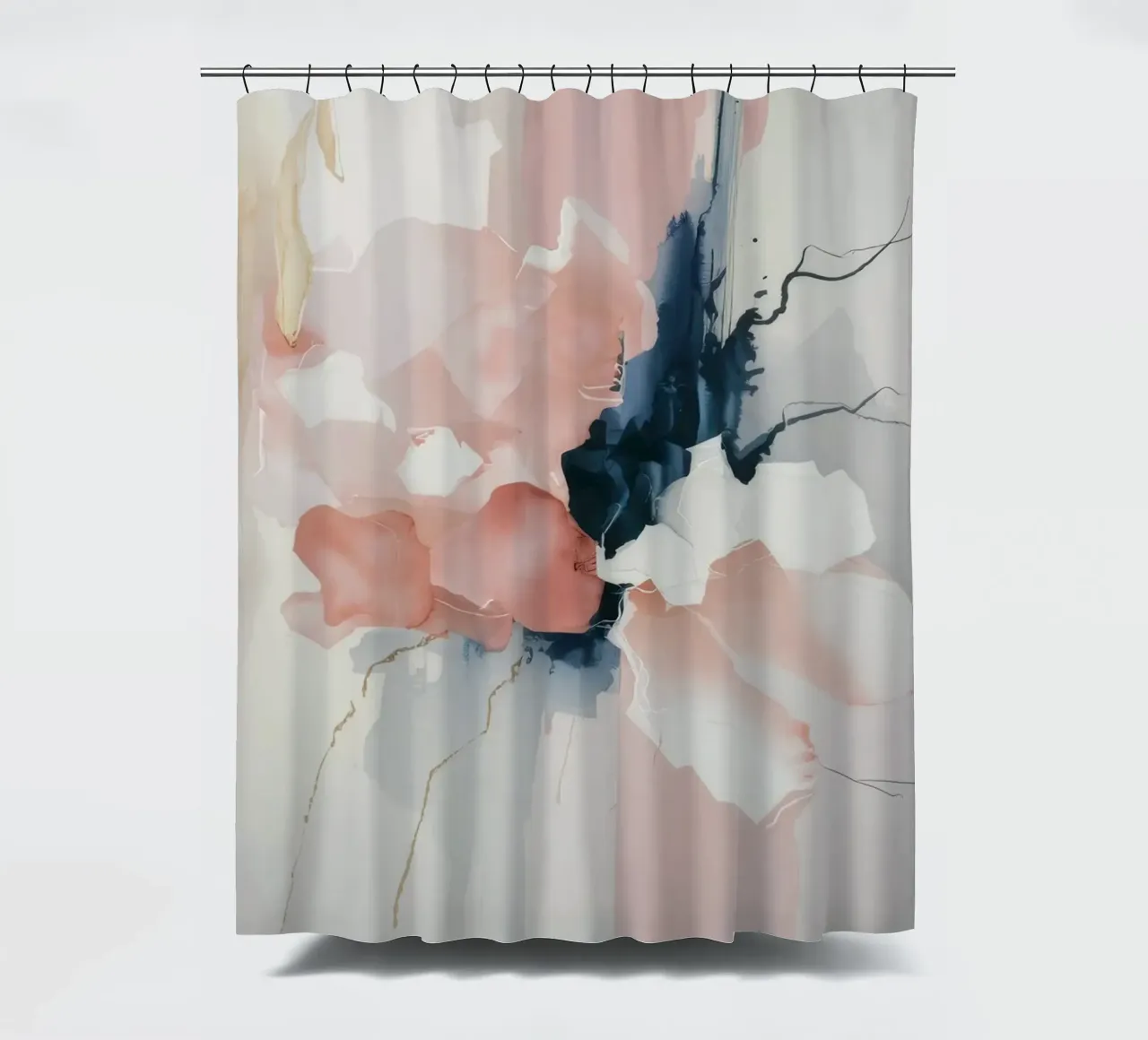 Anima in fiore svelata tenda da doccia da Dream Spectrum