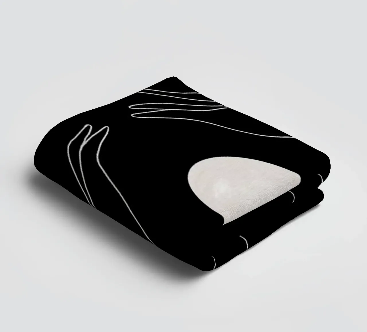Cats & Moon asciugamano da bagno da Kit Agar
