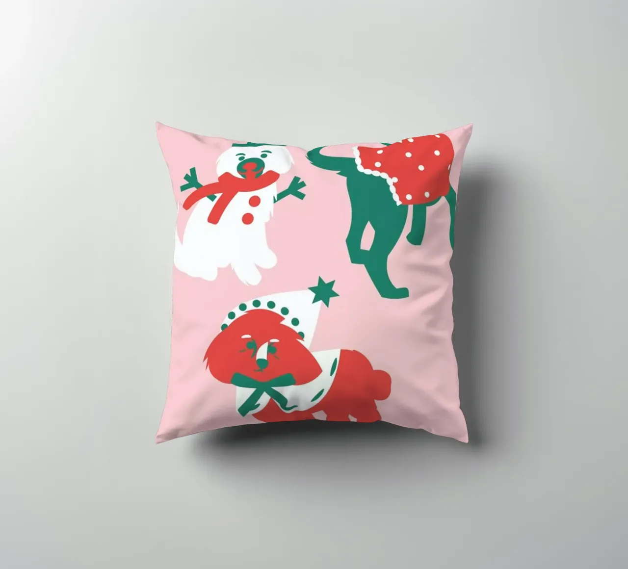 Jingle Paws cuscino da Mariery Young