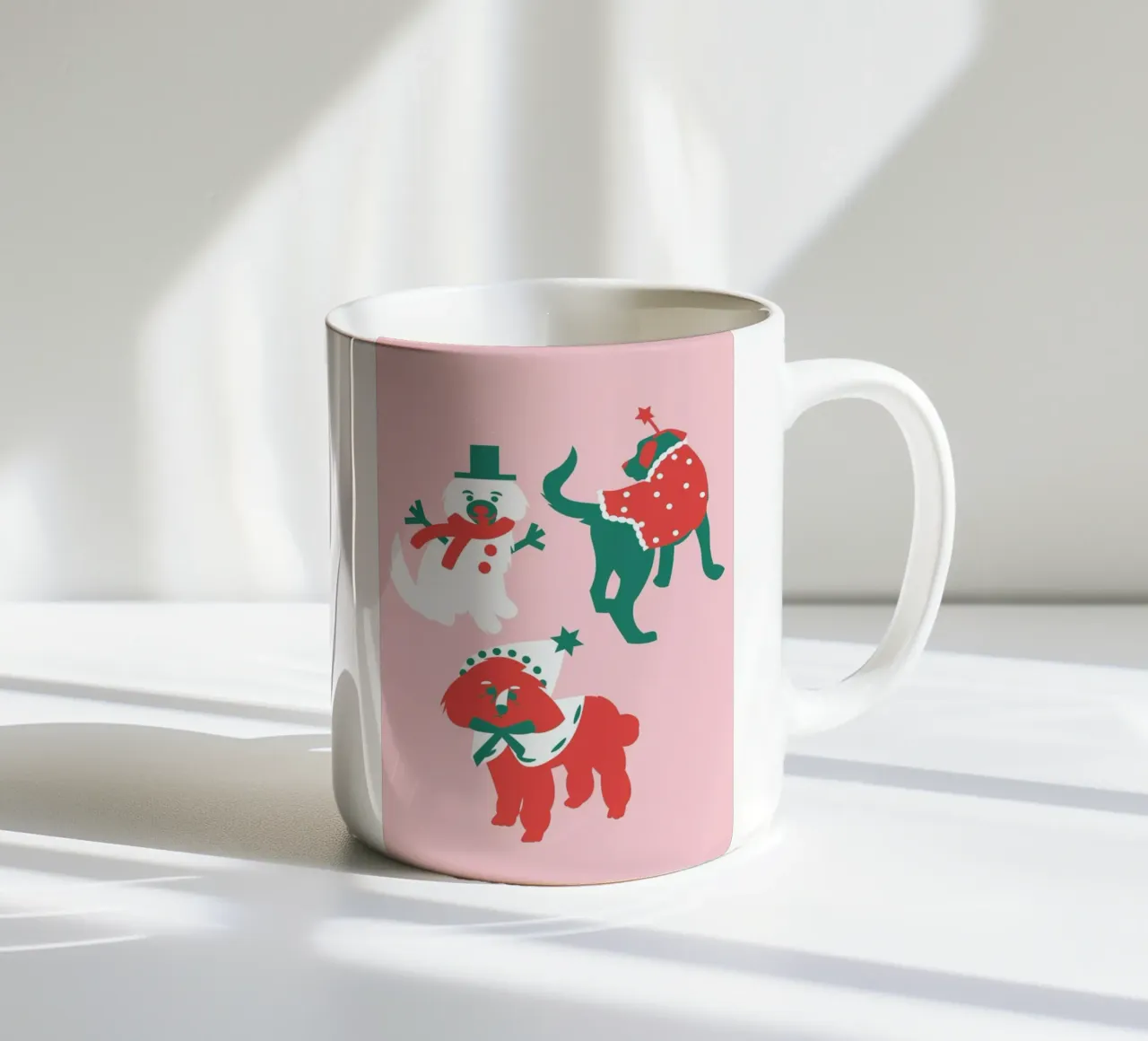 Jingle Paws tazza in ceramica da Mariery Young