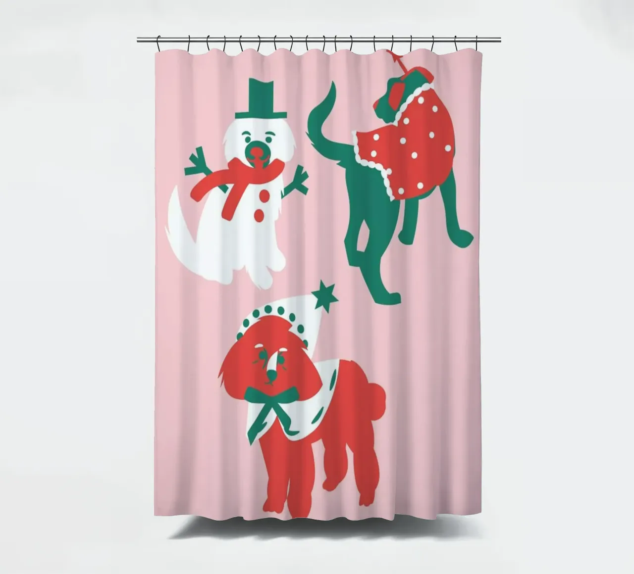 Jingle Paws tenda da doccia da Mariery Young